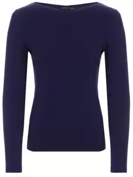 Шелковый лонгслив