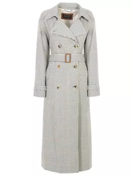 Шерстяное пальто в клетку LORO PIANA