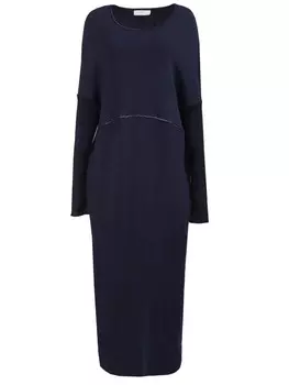 Шерстяное платье-макси EREDA