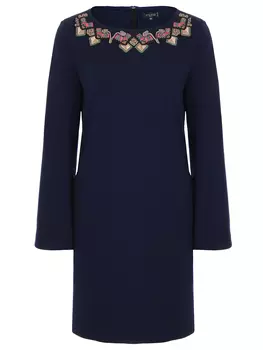 Шерстяное платье-трапеция ETRO