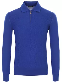 Шерстяное поло на молнии