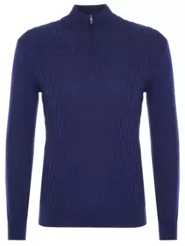 Шерстяной джемпер на молнии