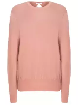 Шерстяной джемпер с разрезом