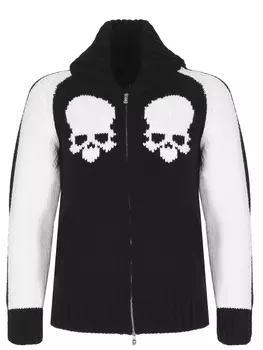 Шерстяной кардиган на молнии