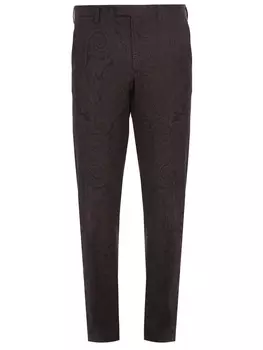 Шерстяные брюки с пейсли