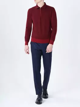 Шерстяные брюки в клетку