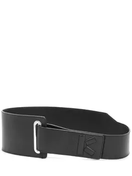 Широкий пояс из кожи