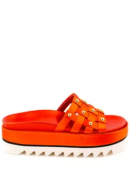 Шлепанцы комбинированные LE SILLA