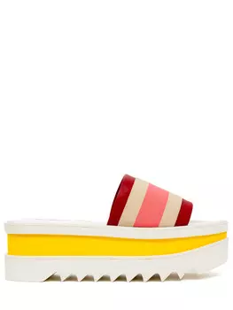 Шлепанцы комбинированные STELLA MCCARTNEY