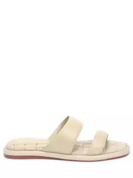 Шлепанцы кожаные