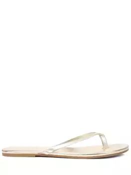 Шлепанцы кожаные