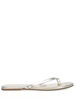 Шлепанцы кожаные