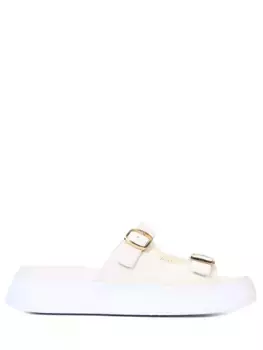 Шлепанцы кожаные