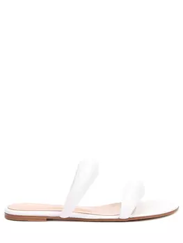 Шлепанцы кожаные Bijoux GIANVITO ROSSI