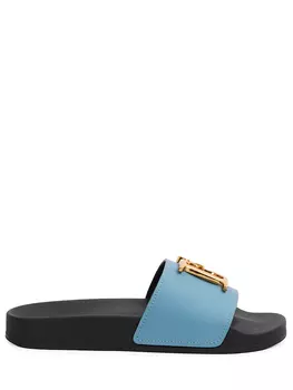 Шлепанцы кожаные DSQUARED2