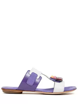 Шлепанцы кожаные FABI