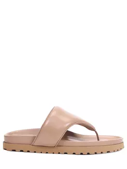 Шлепанцы кожаные GIABORGHINI