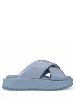 Шлепанцы кожаные GIABORGHINI