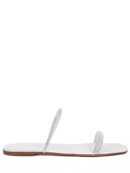 Шлепанцы кожаные GIANVITO ROSSI