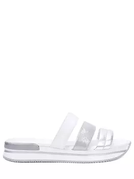 Шлепанцы кожаные HOGAN