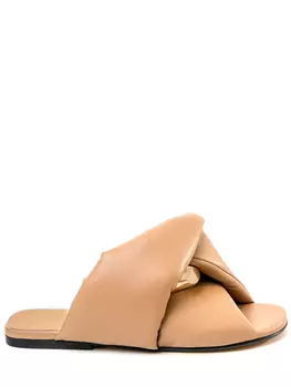 Шлепанцы кожаные JW ANDERSON