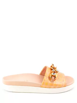 Шлепанцы кожаные LE SILLA