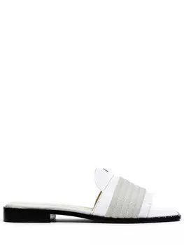 Шлепанцы кожаные LORENA ANTONIAZZI