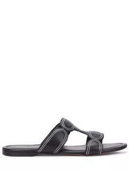 Шлепанцы кожаные Luna DI GAIA