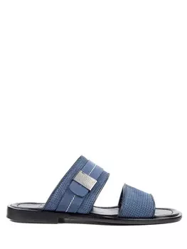 Шлепанцы кожаные MORESCHI