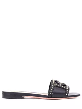 Шлепанцы кожаные Peoni BALLY