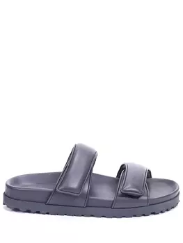 Шлепанцы кожаные Perni 11 GIABORGHINI