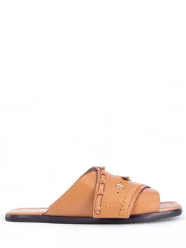 Шлепанцы кожаные PHILLIP LIM