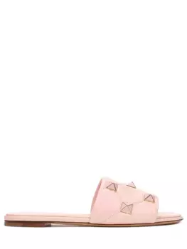 Шлепанцы кожаные Roman Stud