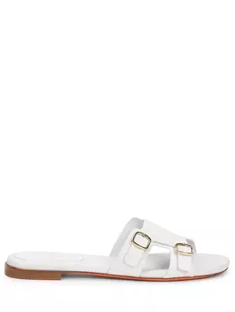 Шлепанцы кожаные SANTONI