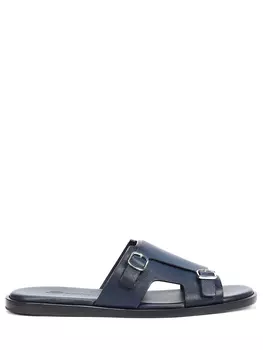 Шлепанцы кожаные SANTONI