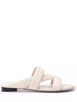 Шлепанцы кожаные The Band BOTTEGA VENETA