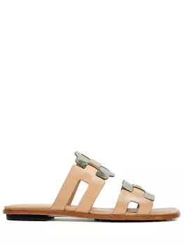 Шлепанцы кожаные TOD`S