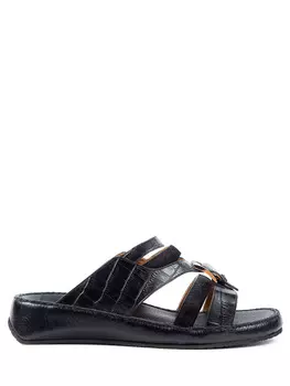 Шлепанцы кожаные ZILLI