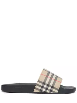 Шлепанцы резиновые BURBERRY