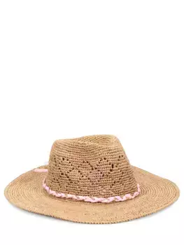 Шляпа из рафии