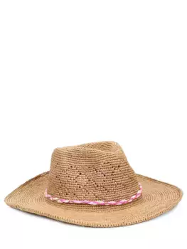 Шляпа из рафии