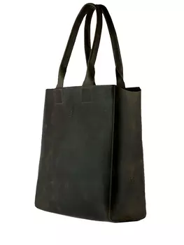 Шоппер кожаный ЗНАТЬ