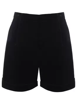 Шорты бархатные SAINT LAURENT