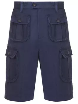 Шорты-бермуды хлопковые