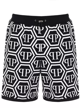 Шорты хлопковые PHILIPP PLEIN