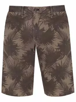 Шорты хлопковые с принтом