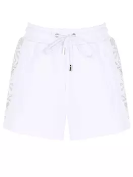 Шорты хлопковые со стразами PHILIPP PLEIN