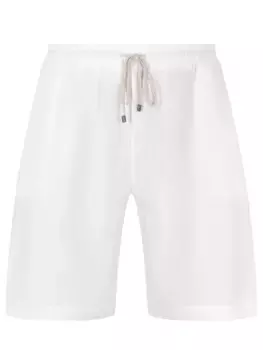 Шорты из хлопка и льна