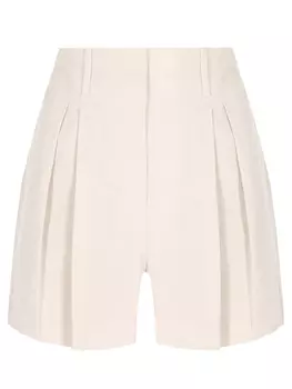 Шорты из хлопка и льна BRUNELLO CUCINELLI