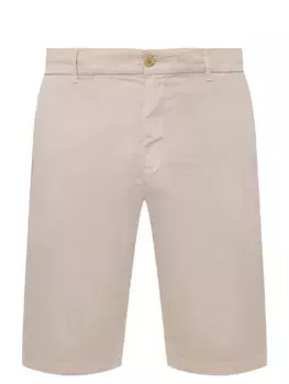 Шорты из хлопка и льна Cole